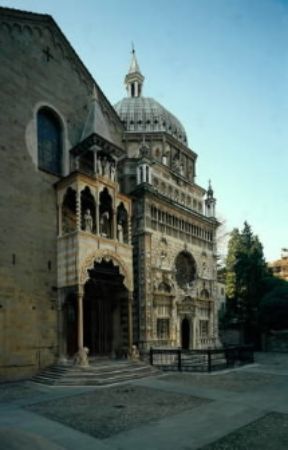 Bergamo. Facciata della cappella Colleoni.De Agostini Picture Library/G. Cigolini Bergamo. Facciata della cappella Colleoni.De Agostini Picture Library/G. Cigolini