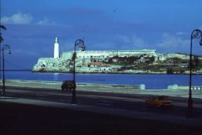Cuba. Veduta del Castillo del Morro, fortezza eretta dagli Spagnoli.De Agostini Picture Library / Degrandi Cuba. Veduta del Castillo del Morro, fortezza eretta dagli Spagnoli.De Agostini Picture Library / Degrandi