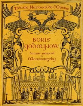 Modest Petrovic Musorgskij. Locandina del Boris Godunov.De Agostini Picture Library / G. Dagli Orti Modest Petrovic Musorgskij. Locandina del Boris Godunov.De Agostini Picture Library / G. Dagli Orti