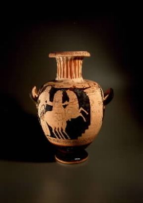 Pittore della Biga Vaticana. L'hydrÃa a figure rosse da cui deriva il nome del ceramografo etrusco (Vaticano, Museo Etrusco Gregoriano).De Agostini Picture Library/G. Nimatallah Pittore della Biga Vaticana. L'hydrÃa a figure rosse da cui deriva il nome del ceramografo etrusco (Vaticano, Museo Etrusco Gregoriano).De Agostini Picture Library/G. Nimatallah