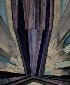Frantisek Kupka. La forma blu (1913-24; Praga, Galleria Nazionale).De Agostini Picture Library/A. Dagli Orti Frantisek Kupka. La forma blu (1913-24; Praga, Galleria Nazionale).De Agostini Picture Library/A. Dagli Orti