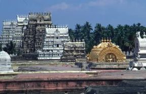 India . Tempio di Ranganathaswami a Srirangam nello Stato del Tamil Nadu. De Agostini Picture Library/A. Tessore India . Tempio di Ranganathaswami a Srirangam nello Stato del Tamil Nadu. De Agostini Picture Library/A. Tessore