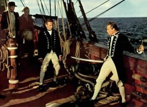 Lewis Milestone. Una scena tratta da Gli ammutinati del Bounty (1962).De Agostini Picture Library Lewis Milestone. Una scena tratta da Gli ammutinati del Bounty (1962).De Agostini Picture Library