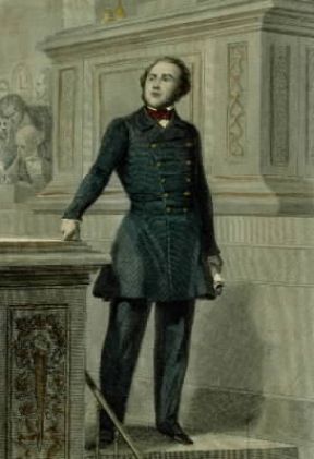 Alexandre-Auguste Ledru, detto Ledru Rollin in una stampa dell'epoca (Parigi, Bibliothèque des Arts Décoratifs).De Agostini Picture Library/G. Dagli Orti Alexandre-Auguste Ledru, detto Ledru Rollin in una stampa dell'epoca (Parigi, Bibliothèque des Arts Décoratifs).De Agostini Picture Library/G. Dagli Orti