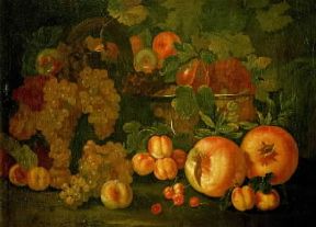 Pietro Paolo Bonzi, detto il Gobbo dei Carracci . Natura morta (Firenze, Museo Bardini).De Agostini Picture Library/ G. Nimatallah Pietro Paolo Bonzi, detto il Gobbo dei Carracci . Natura morta (Firenze, Museo Bardini).De Agostini Picture Library/ G. Nimatallah