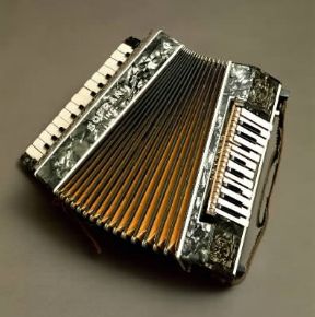 Fisarmonica da studio degli anni Venti (Collezione privata).De Agostini Picture Library/G. Nimatallah