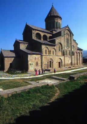 Georgia. La cattedrale di Svetitskhoveli a Tbilisi.De Agostini Picture Library/C. Sappa Georgia. La cattedrale di Svetitskhoveli a Tbilisi.De Agostini Picture Library/C. Sappa