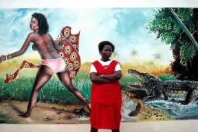 Benin . Un murale a Cotonou.De Agostini Picture Library/C. Sappa Benin . Un murale a Cotonou.De Agostini Picture Library/C. Sappa