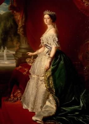 Eugenia in un ritratto di F. X. Winterhalter (Roma, Museo Napoleonico).De Agostini Picture Library/G. Dagli Orti Eugenia in un ritratto di F. X. Winterhalter (Roma, Museo Napoleonico).De Agostini Picture Library/G. Dagli Orti