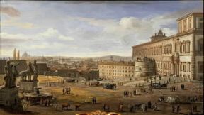 Gaspar van Wittel. Il Quirinale (Roma, Musei Capitolini).De Agostini Picture Library/G. Dagli Orti Gaspar van Wittel. Il Quirinale (Roma, Musei Capitolini).De Agostini Picture Library/G. Dagli Orti