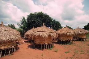 Togo. Conservazione del mais.De Agostini Picture Library/C. Sappa Togo. Conservazione del mais.De Agostini Picture Library/C. Sappa