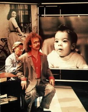 Comico. Maurizio Nichetti in Ladri di saponette (1988).De Agostini Picture Library