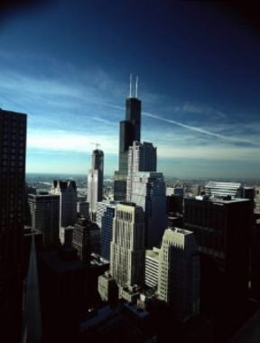 Grattacielo. La Sears Tower di Chicago.De Agostini Picture Library / S. Vannini Grattacielo. La Sears Tower di Chicago.De Agostini Picture Library / S. Vannini