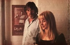 Martin Scorsese. Nick Nolte e Rosanna Arquette interpreti dell'episodio Lezioni di vero nel film New York Stories.De Agostini Picture Library Martin Scorsese. Nick Nolte e Rosanna Arquette interpreti dell'episodio Lezioni di vero nel film New York Stories.De Agostini Picture Library