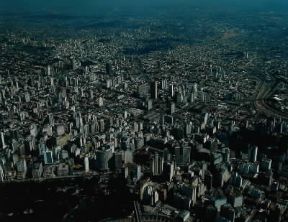 Belo Horizonte. Veduta aerea del centro della città .De Agostini Picture Library/Pubbliaerfoto Belo Horizonte. Veduta aerea del centro della città .De Agostini Picture Library/Pubbliaerfoto