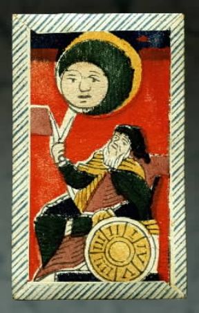 Carta da gioco fiorentina realizzata tra la fine del sec. XVII e gli inizi del XVIII (Lissone, Collezione Vito Arienti).De Agostini Picture Library/A. Dagli Orti Carta da gioco fiorentina realizzata tra la fine del sec. XVII e gli inizi del XVIII (Lissone, Collezione Vito Arienti).De Agostini Picture Library/A. Dagli Orti