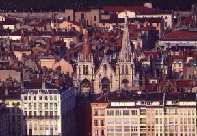 Lione. Una veduta della Lione. Una veduta della