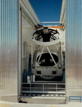 Telescopio. Particolare di un telescopio NTT.ESO Telescopio. Particolare di un telescopio NTT.ESO