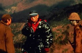 Akira Kurosawa sul set di Sogni (1989).De Agostini Picture Library Akira Kurosawa sul set di Sogni (1989).De Agostini Picture Library