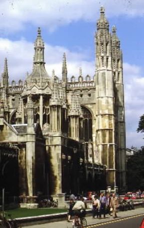 College. La cappella del King's College di Cambridge.De Agostini Picture Library / C. Novara