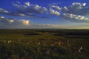 Montana. Il campo di battaglia di Little Big Horn, dove il generale Custer fu annientato dai Sioux.De Agostini Picture Library / G. Sioën Montana. Il campo di battaglia di Little Big Horn, dove il generale Custer fu annientato dai Sioux.De Agostini Picture Library / G. Sioën