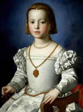 Agnolo Bronzino, detto l'Allori. Ritratto di Bia Medici (Firenze, Uffizi).De Agostini Picture Library/A. Dagli Orti Agnolo Bronzino, detto l'Allori. Ritratto di Bia Medici (Firenze, Uffizi).De Agostini Picture Library/A. Dagli Orti