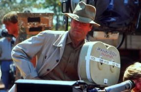 Clint Eastwood sul set del film Cacciatore bianco, cuore nero (1990).De Agostini Picture Library Clint Eastwood sul set del film Cacciatore bianco, cuore nero (1990).De Agostini Picture Library
