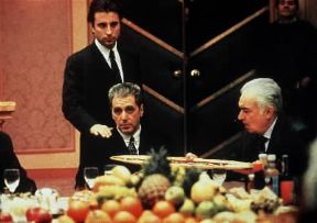 Ford Francis Coppola. Una scena da Il Padrino III (1990).De Agostini Picture Library Ford Francis Coppola. Una scena da Il Padrino III (1990).De Agostini Picture Library