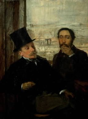 Ritratto di Degas e Valernes di E. Degas (Parigi, Musée d'Orsay).De Agostini Picture Library/G. Dagli Orti Ritratto di Degas e Valernes di E. Degas (Parigi, Musée d'Orsay).De Agostini Picture Library/G. Dagli Orti