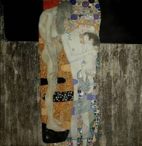 Simbolismo . Le tre età di Gustave Klimt (Roma, Galleria Nazionale d' Arte Moderna). De Agostini Picture Library/G. Nimatallah Simbolismo . Le tre età di Gustave Klimt (Roma, Galleria Nazionale d' Arte Moderna). De Agostini Picture Library/G. Nimatallah