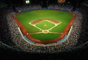 Stadio . Veduta dello stadio per il baseball di Los Angeles, in California.De Agostini Picture Library/Y. Gellie Stadio . Veduta dello stadio per il baseball di Los Angeles, in California.De Agostini Picture Library/Y. Gellie