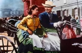 Attore. Clark Gable e Vivien Leigh.De Agostini Picture Library Attore. Clark Gable e Vivien Leigh.De Agostini Picture Library