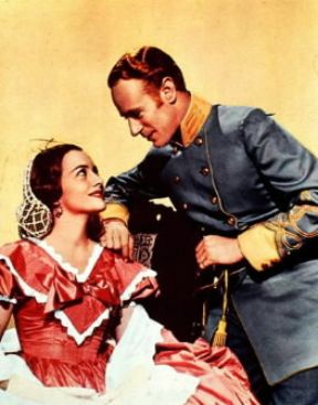 Leslie Howard con Olivia de Havilland in Via col vento (1939).De Agostini Picture Library Leslie Howard con Olivia de Havilland in Via col vento (1939).De Agostini Picture Library