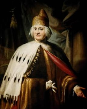 Ludovico Gallina. Ritratto del doge Paolo Renier (Venezia, Museo Civico Correr).De Agostini Picture Library/A. Dagli Orti
