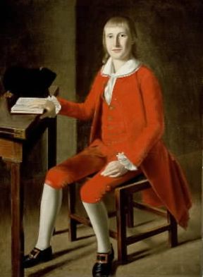 Ralph Earl . Ritratto di William Carpenter (1779; Worcester, Worcester Art Museum).Worcester, Museo Ralph Earl . Ritratto di William Carpenter (1779; Worcester, Worcester Art Museum).Worcester, Museo