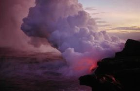 Vulcano. Il Gran Cratere dell'isola di Vulcano (Messina).De Agostini Picture Library/G. Veggi