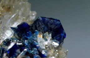 Lazulite. Un campione del minerale.De Agostini Picture Library/R. Appiani Lazulite. Un campione del minerale.De Agostini Picture Library/R. Appiani