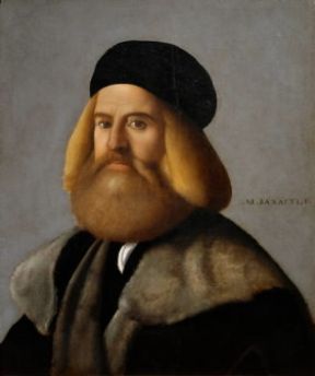 Marco Basaiti. Ritratto di gentiluomo (Bergamo, Accademia Carrara).De Agostini Picture Library / G. Dagli Orti Marco Basaiti. Ritratto di gentiluomo (Bergamo, Accademia Carrara).De Agostini Picture Library / G. Dagli Orti