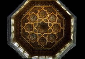 Soffitto della moschea funeraria di al-Malik al-Asraf Sayf ad-Din Qa'itbey nella Città dei Morti a Il Cairo.De Agostini Picture Library/G. Sioën Soffitto della moschea funeraria di al-Malik al-Asraf Sayf ad-Din Qa'itbey nella Città dei Morti a Il Cairo.De Agostini Picture Library/G. Sioën