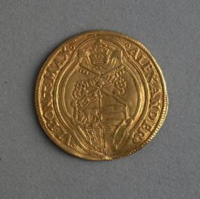 Moneta. Fiorino d'oro del sec. XV.De Agostini Picture Library / A. Dagli Orti Moneta. Fiorino d'oro del sec. XV.De Agostini Picture Library / A. Dagli Orti