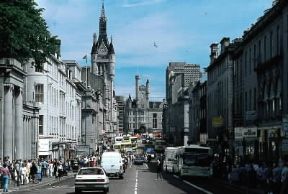 Aberdeen. Veduta di Union Street.De Agostini Picture Library/M. Borchi Aberdeen. Veduta di Union Street.De Agostini Picture Library/M. Borchi