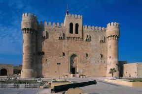 Alessandria d'Egitto. Facciata del forte di Qa'it Bey.De Agostini Picture Library/W. Buss