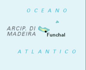 Arcipelago di Madeira. Cartina geografica. Arcipelago di Madeira. Cartina geografica.