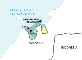 Brunei. Cartina geografica. Brunei. Cartina geografica.