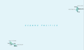 Wallis e Futuna. Cartina geografica. Wallis e Futuna. Cartina geografica.