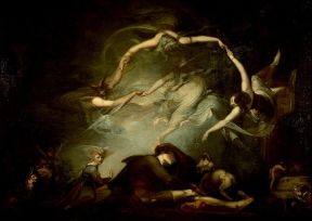 Un dipinto di Fussli sul sogno. Sogno. Il sogno del pastore di J. H. Füssli. Il sogno è un'attività spontanea che si produce durante il sonno. È contraddistinto dalla presenza di pensieri e immagini fantastici, spesso articolati in sequenze illogiche e a volte ispirati dalla vita reale.