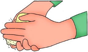 Ferita semplice: pulizia delle mani del soccorritore. Ferite semplici ed escoriazioni. Lavatevi accuratamente le mani e disinfettatele prima di procedere alla pulizia della ferita. Ferita semplice: pulizia delle mani del soccorritore. Ferite semplici ed escoriazioni. Lavatevi accuratamente le mani e disinfettatele prima di procedere alla pulizia della ferita.