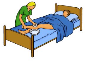Bagno al paziente allettato: la pulizia del tronco e dell'addome. Il bagno a letto. Dopo aver completato l'operazione di pulizia della zona lombosacrale e del dorso, riportate il malato in posizione supina, lavate il tronco, l'addome, gli arti inferiori, i piedi e i genitali. Bagno al paziente allettato: la pulizia del tronco e dell'addome. Il bagno a letto. Dopo aver completato l'operazione di pulizia della zona lombosacrale e del dorso, riportate il malato in posizione supina, lavate il tronco, l'addome, gli arti inferiori, i piedi e i genitali.