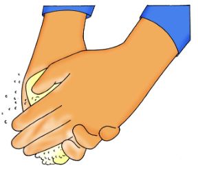 L'iniezione: pulizia delle mani. L'iniezione. Prima di preparare il materiale, lavarsi le mani accuratamente. L'iniezione: pulizia delle mani. L'iniezione. Prima di preparare il materiale, lavarsi le mani accuratamente.