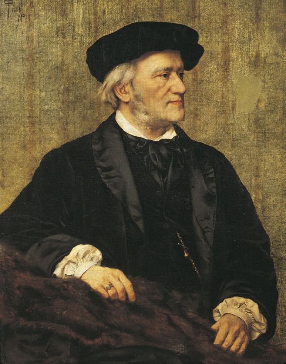 Il compositore Richard Wagner Nel 1867 in casa dell'orientalista Hermann Brockhaus conosce Richard Wagner. Il compositore Richard Wagner Nel 1867 in casa dell'orientalista Hermann Brockhaus conosce Richard Wagner.